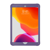 Étui magnétique anti-éclaboussures CTA Digital avec plaques en métal pour iPad 10.2" Gen 7 et 8, Air 3, 10.5" Pro - Violet-Il présente un design résistant à l'eau