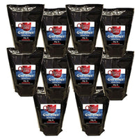 East Coast Coffee - Café moulu Gale Force, torréfaction intense, sac de 1 lb - paquet de 10-Paq./10 sacs de 1 lb de café moulu