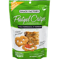Snack Factory Pretzel Crsp Parmesan Ail  200g-0gs de graisse saturée