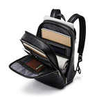 Samsonite Classic Leather Sac à Dos Mince 14.1", Noir-3