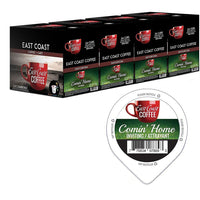 East Coast Coffee - Café Comin’ Home, accueillant, torréfaction moyenne, 96 capsules K-Cup, recyclable-96 par boîte