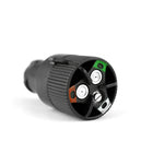 Pulvérisateur à dos électrostatique professionnel sans fil Victory Innovations - 288 oz. Débardeur - vert / noir / blanc (VP300)-La buse trois en un vous permet de choisir la taille des particules en fonction de votre application