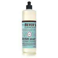 Mrs. Meyer's - Détergent à vaisselle Clean Day, 473 ml, basilic-Détergent à vaisselle