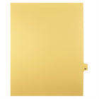Markmaker - Intercalaires imprimes Legal, Chamois, 1/25th coupe, format lettre, sans trous, 25 tabs/PQT, 5 PQT/Boite, Numero 68-Intercalaires imprimes Legal