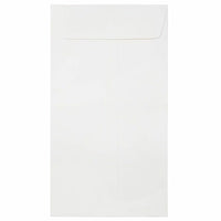 JAM Paper #16 Enveloppes commerciales avec politique - 5,875" x 12 - Blanc - Paquet de 25-Couleur : blanche
