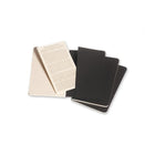 Moleskine – Cahier journal, page blanche, avec poche, couverture souple, noir, 3,5 po x 5,5 po-Couverture souple