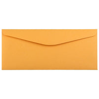 JAM Paper Enveloppes format livret à rabat commercial et fermeture gommée, 4 1/2 x 10 3/8 po, kraft brun, pqt/1000-Brun kraft manille