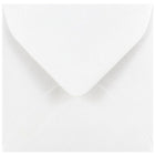 JAM Paper Enveloppes carrées miniatures, blanc, 3,12 x 3,12 po, 100/paquet-Couleur : Blanc
