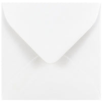 JAM Paper Enveloppes carrées miniatures, blanc, 3,12 x 3,12 po, 100/paquet-Couleur : Blanc