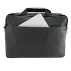 Vangoddy sac à bandoulière pour ordinateur portable 15,6 po, grise et noir-Le plus grand compartiment peut accueillir un ordinateur portable jusqu'à 15,6 pouces