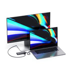 Satechi Adaptateur Ethernet USB-C V2 avec Ethernet Multi-Port 4K - Gris sidéral-1 x HDMI port - up to 4K 60Hz