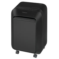 Fellowes - Déchiqueteur Powershred LX210 à coupe micro, 16 feuilles, noir-Déchiquette 16 feuilles à la fois en fragments à coupe micro de 5/32 po x 1/2 po