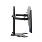 Fellowes - Support articulé réglable pour 2 moniteurs série Professionnelle (8043701)-Deux bras complètement ajustables pour un confort optimalé. Facile à installer aux endroits ne permettant pas l'utilisation d'une pince.