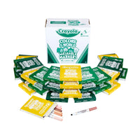Crayola - Marqueurs lavables Classpack - Paquet de 240-NOUVEAU JEU DE MARQUEURS CRAYOLA : Cet ensemble de marqueurs à trait large lavables en vrac contient 10 paquets de 24 marqueurs aux nouvelles couleurs représentant des gens du monde entier.