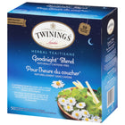 Twinings of London - Pour l'heure du coucher - Paquet de 50-Chaque sachet est emballé individuellement pour préserver sa fraîcheur