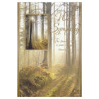 Rosedale – Cartes de souhaits et enveloppes, With Sympathy To Eternal God Is Your Refuge, 5 1/2 x 8 po, 12/paquet (17564)-Imprimé sur du papier cartonné non couché de haute qualité