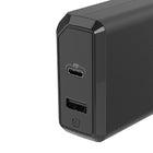 Chargeur Scoshe Power Delivery Home 20W-PORTS USB DOUBLES : 18 watts de puissance avec ports USB doubles de type C, pour tous les appareils les meilleurs et des dernières générations USB-PD ou USB-C, et port standard USB de 12 watts pour une recharge rapide de tous les appareils USB-A