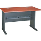 BushMD – Bureau 48 po de la collection Cubix, fini cerisier Hansen-Fabriqué en bois d’ingénierie
