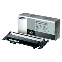 Samsung - Cartouche de toner noir CLT-K406S rendement standard-Toner noir pour des documents d'allure nette et professionnelle