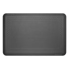 WeatherTech - Tapis anti-fatigue ComfortMat - Bordé - Noir-Conçu dans un souci d'ergonomie, ComfortMat a une épaisseur de 3/4" et aide à soulager les douleurs corporelles et articulaires afin que vous puissiez rester debout plus longtemps dans la cuisine, la buanderie, l'atelier, les bureaux debout - ou tout sol dur - sans vous sentir excessivement fatigué