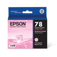Epson - T078 Cartouche d'encre - Capacité standard - Magenta clair-Magenta clair  