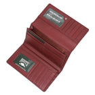 Roots - Femme Grand Portefeuille Pochette avec Chéquier Amovible - Rouge-Dimensions: 19,5 x 3,5 x 10 cm (7,67 x 1,37 x 3,93 po)