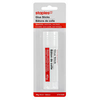 Staples - Bâton de colle lavable - 40g-Bâton de colle pour l'école et les travaux manuels