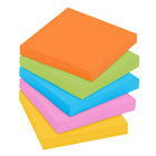Post-it - Feuillets super collants - collection Coup de pouce - 3 po x 3 po - 90 feuillets/bloc - 450 feuilles - paquet de 5-Les Feuillets super collants Post-it collent et recollent pour que vos idées ne passent pas inaperçues