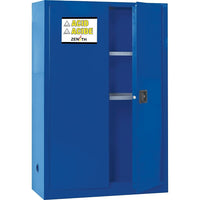 Zenith Safety - Armoire Pour Liquides Corrosifs, 45 Gal., 43po x 65po x 18po-Capacité 45 gal.