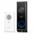 eufy security - Carillon de porte vidéo avec sonnette - Blanc-La caméra orientée vers l'avant se cible les visiteurs alors que celle orientée vers le bas saisit des images du sol devant la porte, ne laissant aucun angle mor