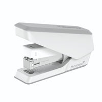Agrafeuse antimicrobienne Fellowes LX840 EasyPress demi-bande - Blanc-Conception de haute qualité, sans bourrage