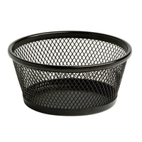 Porte-trombone d’Eldon Rolodex – maille métallique – Noir-La taille grand format offre une large capacité de rangement.