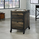 Sauder - La Collection Foundry Road Caisson classeur - Finition Carbon Oak-Finition Carbon Oak, Bois d'ingenierie, Metal