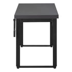 Monarch Specialties - 7680 Bureau 48 po L - Hauteur Adjustable Gris Moderne/Noir-8