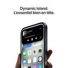 Apple - iPhone 15 6,1 po ecran Liquid Retina, 128 Go, Noir, Bell et Virgin Plus-Connectivité USB-C : Le connecteur USB-C permet de charger Mac et iPad avec le même câble qu’iPhone . Vous pouvez même utiliser votre iPhone pour charger votre Apple Watch ou vos AirPods