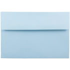 JAM Paper Enveloppes format invitation avec fermeture gommée, 5 1/2 x 8 1/8 po, bleu poudre, 100/pqt-Bleu poudre