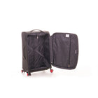 Air Canada - Valise à roulettes souple de 28 po Omni Collection - Charbon-Roues pivotantes à 8 roues pour une mobilité facile et fluide
