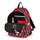 The Rolling Stones - Collection The Core - Sac à dos avec ouverture principale zippée - Noir/Rouge-Rangez vos essentiels dans la grande section principale à fermeture éclair avant