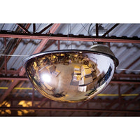 Zenith Safety - Miroir à dôme complet de 360 degrés, 26 po de diamètre (SDP521)-Type : Dessus fermé