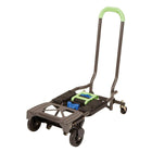 Cosco - Diable et chariot pliant multiposition Shifter, noir-Facile à utiliser : Conversion rapide sans goupille ni outils