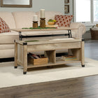 Sauder - Table basse Carson Forge 423040 à dessus relevable, chêne linteau-Dimensions : 18,976 x 43,15 x 19,449 po