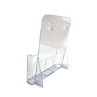 Porte-brochures de comptoir à Futech - Acrylique - 9,25" L x 12,75" H x 7" P - Paquet de 2 (CTS0119)-Peut contenir de la documentation de 8½ po x 11 po