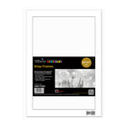 SECO - Snap Affiche Cadre Cas - 8.5" x 11" - Blanc-Cadre à chargement frontal à charnière rapide rendant facile et rapide le changement d'affiches et de photos