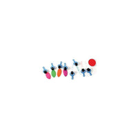Center Enterprises Ready2Learn Paint and Clay Explorer Set 1, 2 Pack-Rouleaux robustes avec des conceptions uniques, inventives et intelligentes de 1,5 " de large
