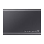 Samsung - T7 2To USB 3.2 Gen. 2 Disque SSD Portatif - Gris-Intégré avec un logiciel mis à niveau pour PC et Mac pour vous aider à configurer un mot de passe et obtenir les dernières mises à jour du micrologiciel