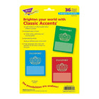 Passeports Trend Enterprises Classic Accents, paquet de 108-Placer sur des calendriers pour marquer des jours et des événements spéciaux ou ajouter une touche spéciale à des cadeaux et des friandises