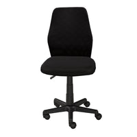 Brassex - Chaise de travail Roy, noir-Profil fin