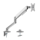 Uplite Support de Bureau Pour Moniteur Unique Bras Entièrement Ajustable, Articulé, Pour 1 Ecran de jusqu'à 32 po-Compatibilité - Support de moniteur unique convenant à la plupart des écrans de 17 à 32 pouces et de 19,8 lb de poids avec des trous de montage arrière de 75 x 75 mm ou 100 x 100 mm, Capacité de poids: 3-9 kg (6,6 lb-19,8 lb).