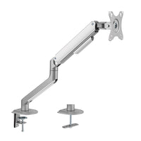 Uplite Support de Bureau Pour Moniteur Unique Bras Entièrement Ajustable, Articulé, Pour 1 Ecran de jusqu'à 32 po-Compatibilité - Support de moniteur unique convenant à la plupart des écrans de 17 à 32 pouces et de 19,8 lb de poids avec des trous de montage arrière de 75 x 75 mm ou 100 x 100 mm, Capacité de poids: 3-9 kg (6,6 lb-19,8 lb).
