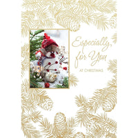 Carte de Noël, Especially for You, Bonhomme de neige, Paquet de 18-Imprimé sur papier couché de première qualité